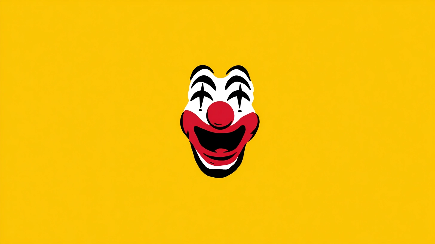 © History Oasis Clown Face Emoji
