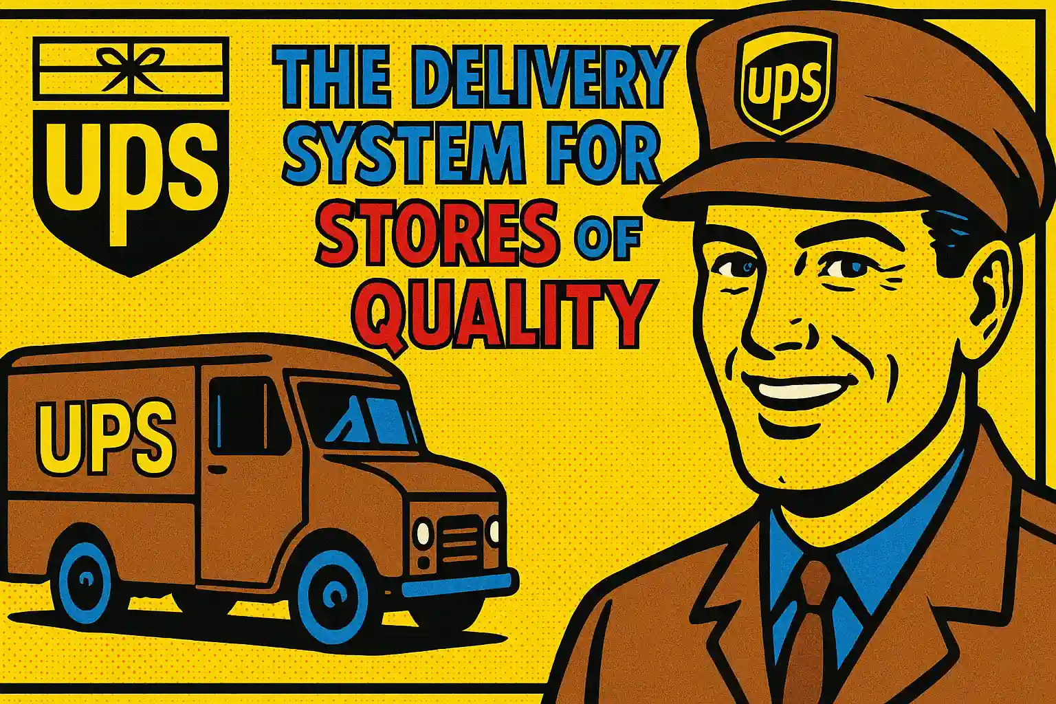UPS The Delivery System For Stores Of Quality