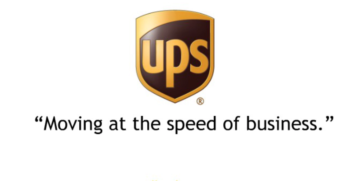 UPS Moving At The Speed Of Business