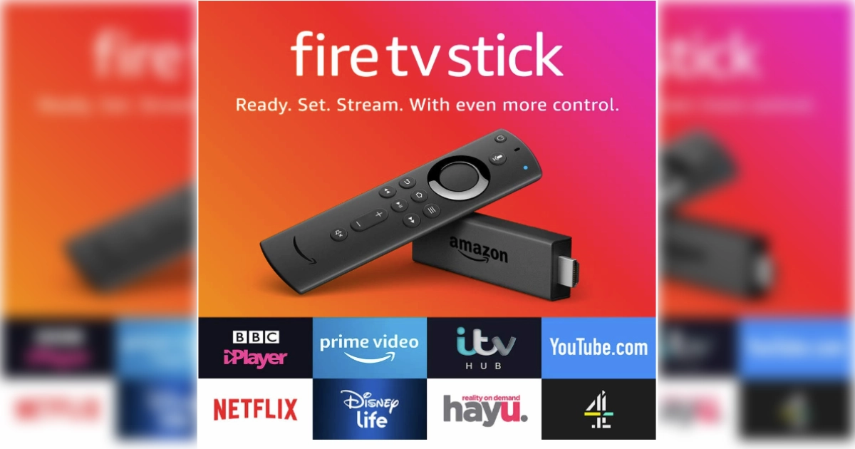 Amazon Ready. Set. Stream. Fire TV Stick