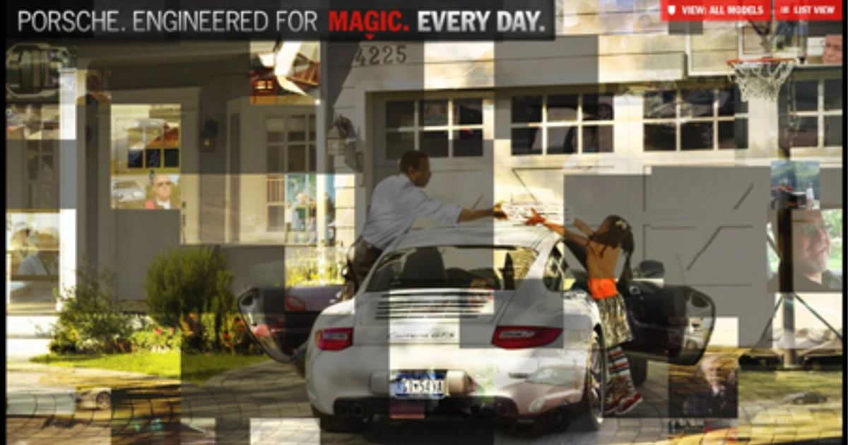 Porsche. Engineered For Magic. Everyday
