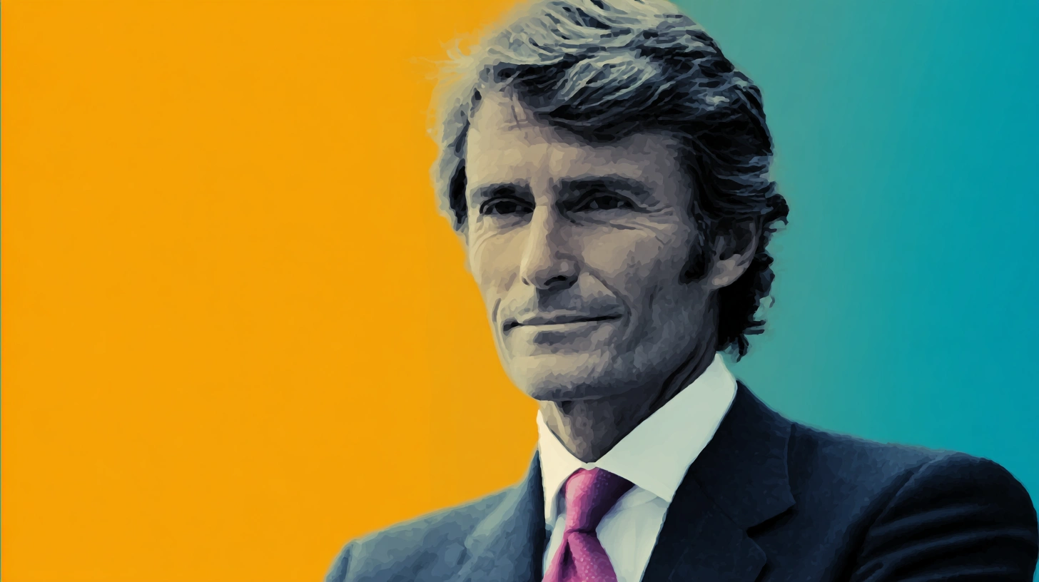 Stephan Winkelmann © History Oasis Stephan Winkelmann portrait in a dark suit and pink tie
