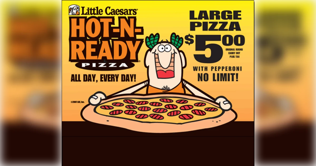 Little Caesars Hot N Ready Ad