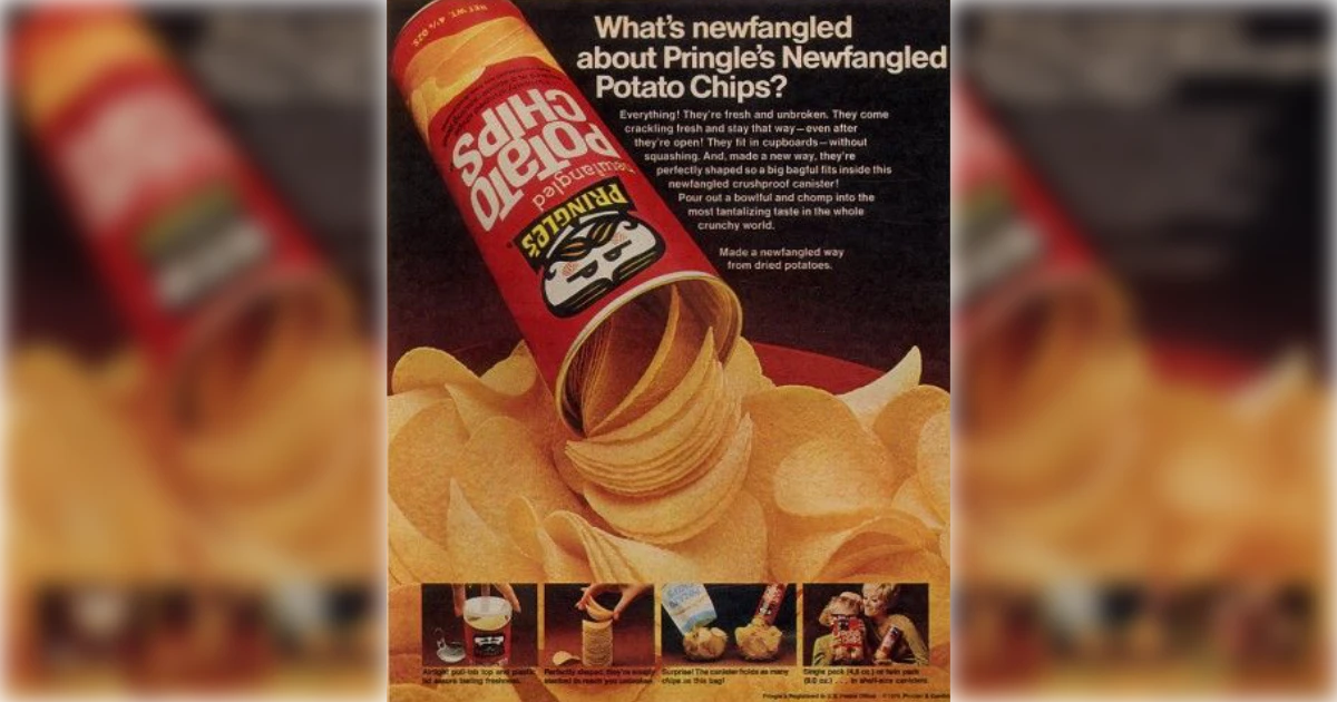Pringle S Newfangled Potato Chips