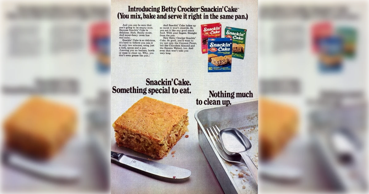 Betty Crocker Snackin Cake Mix