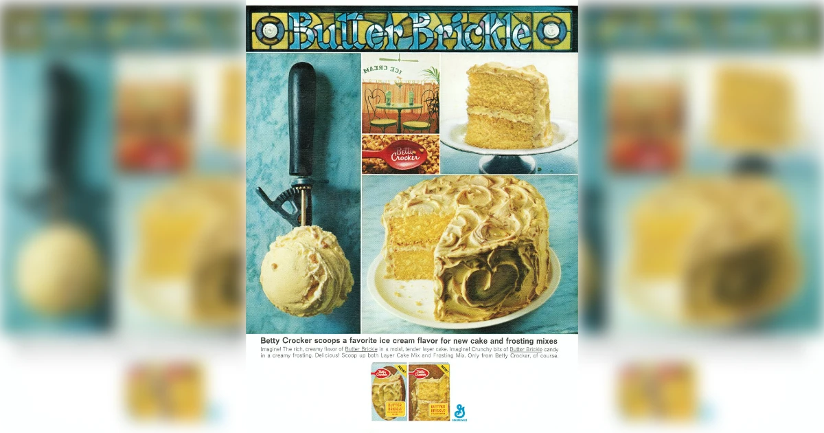 Betty Crocker Butter Brickle Cake Mix