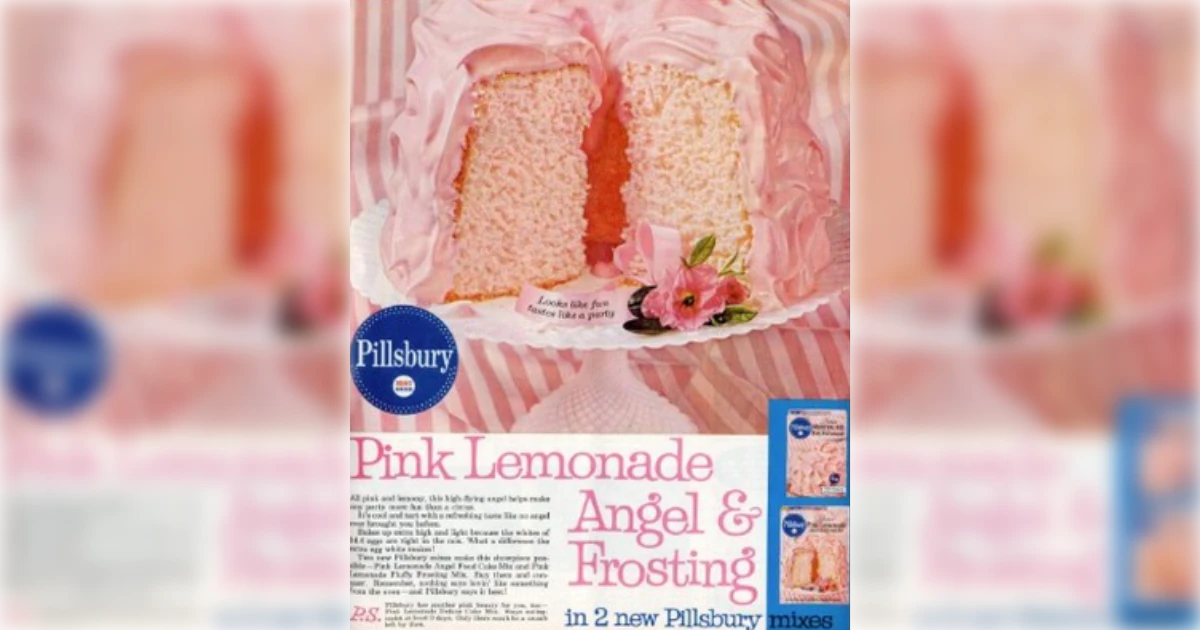 Pillsbury Pink Lemonade Angel Food Cake Mix