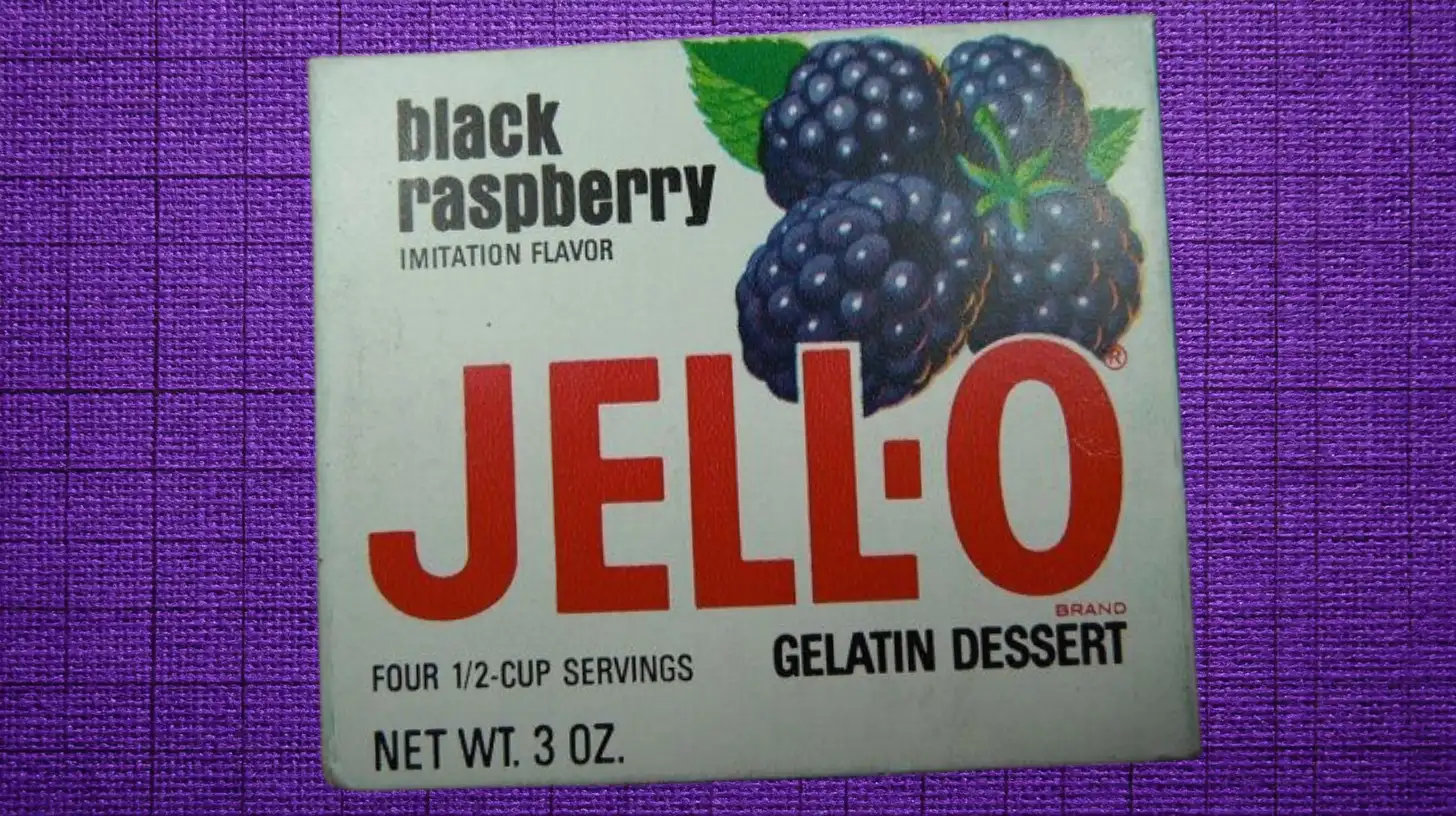 Black Raspberry Jell O