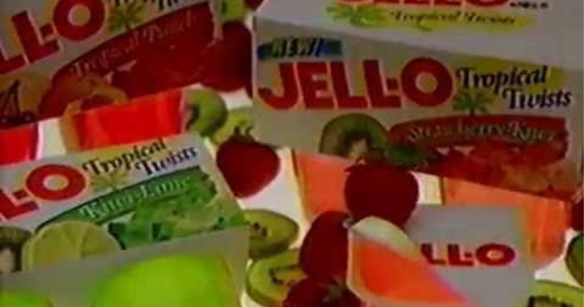 Strawberry Kiwi Jell O