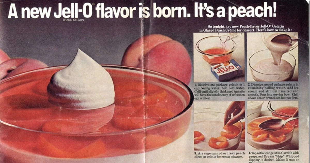 Peach Passion Fruit Jell O