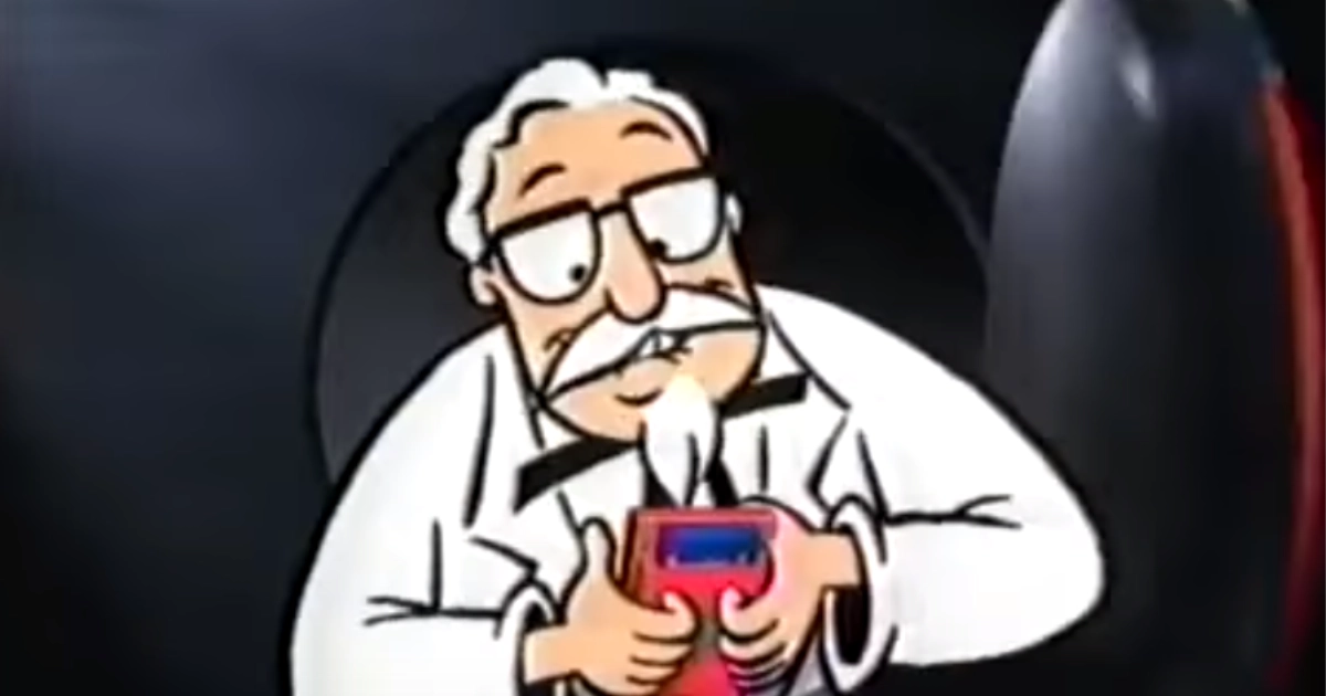 KFC Animated Colonel Sanders