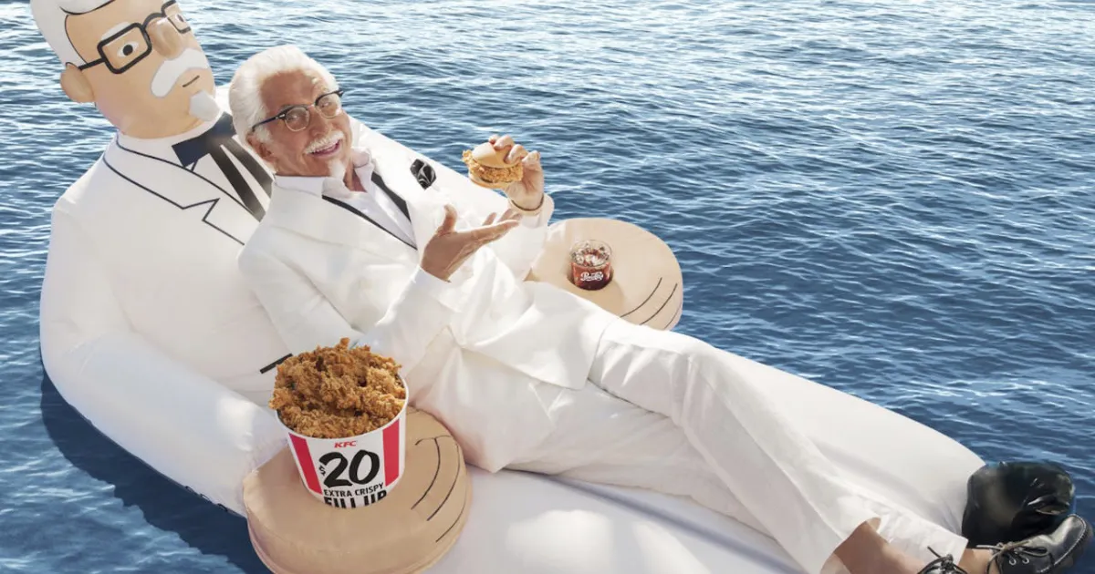 KFC George Hamilton Colonel