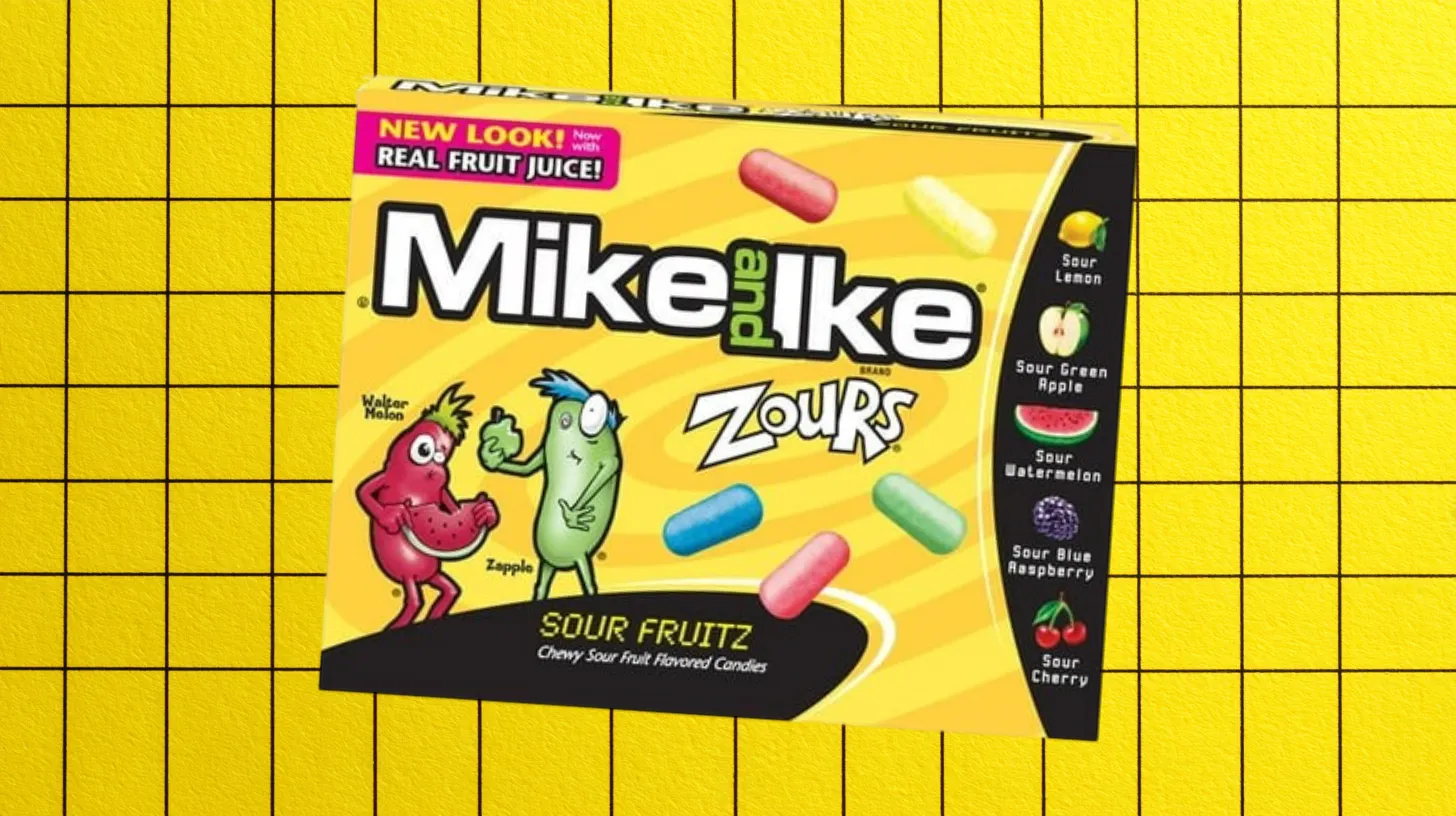 Just Born Mike And Ike Zours