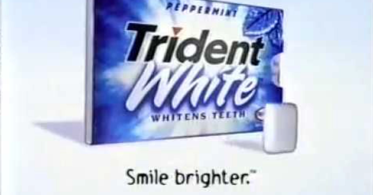 Trident White With Recaldent