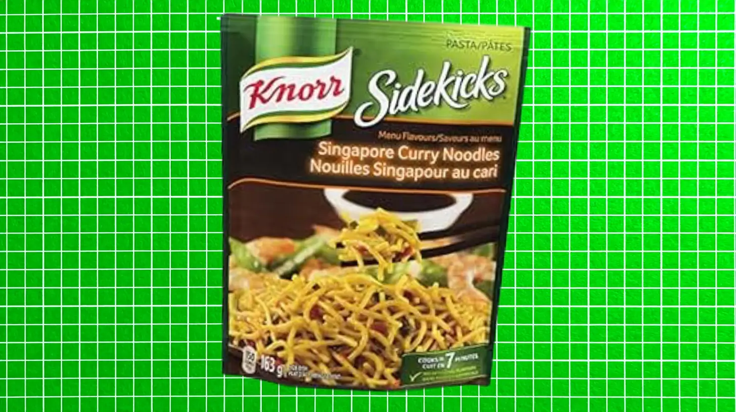 Knorr Knorr Singapore Curry Noodles Sidekick