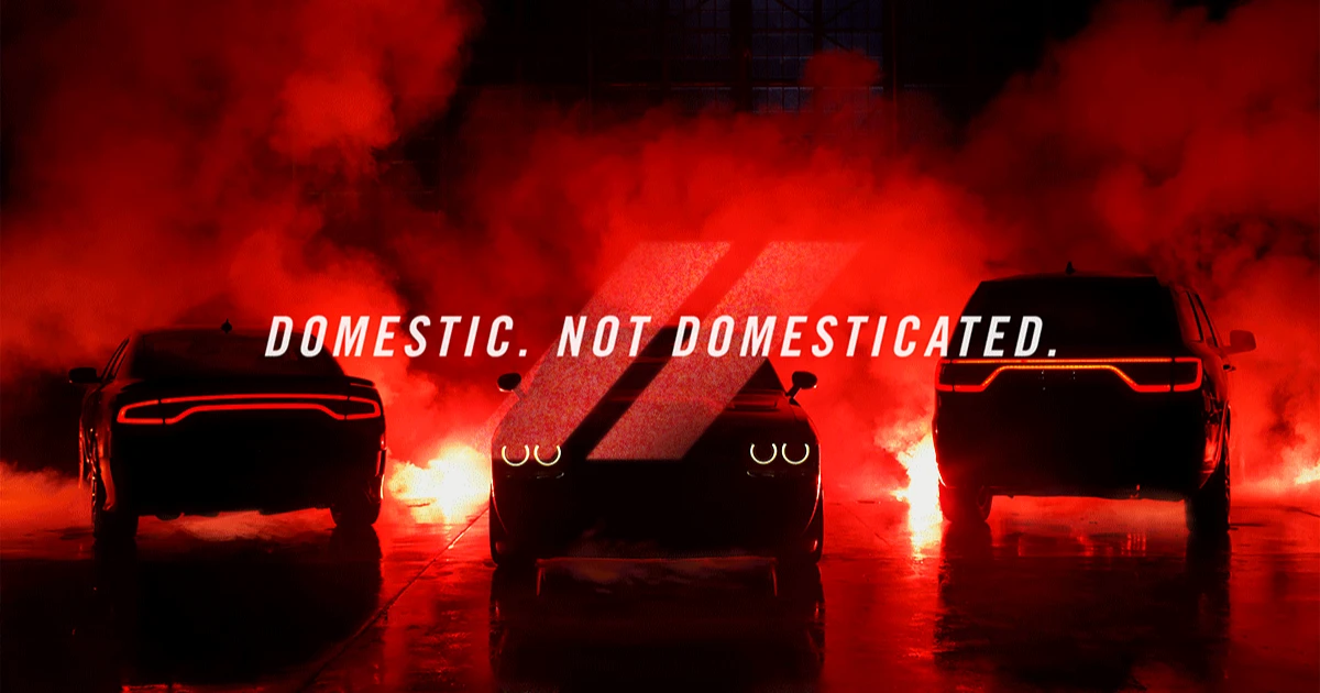 Dodge Domestic. Not Domesticated
