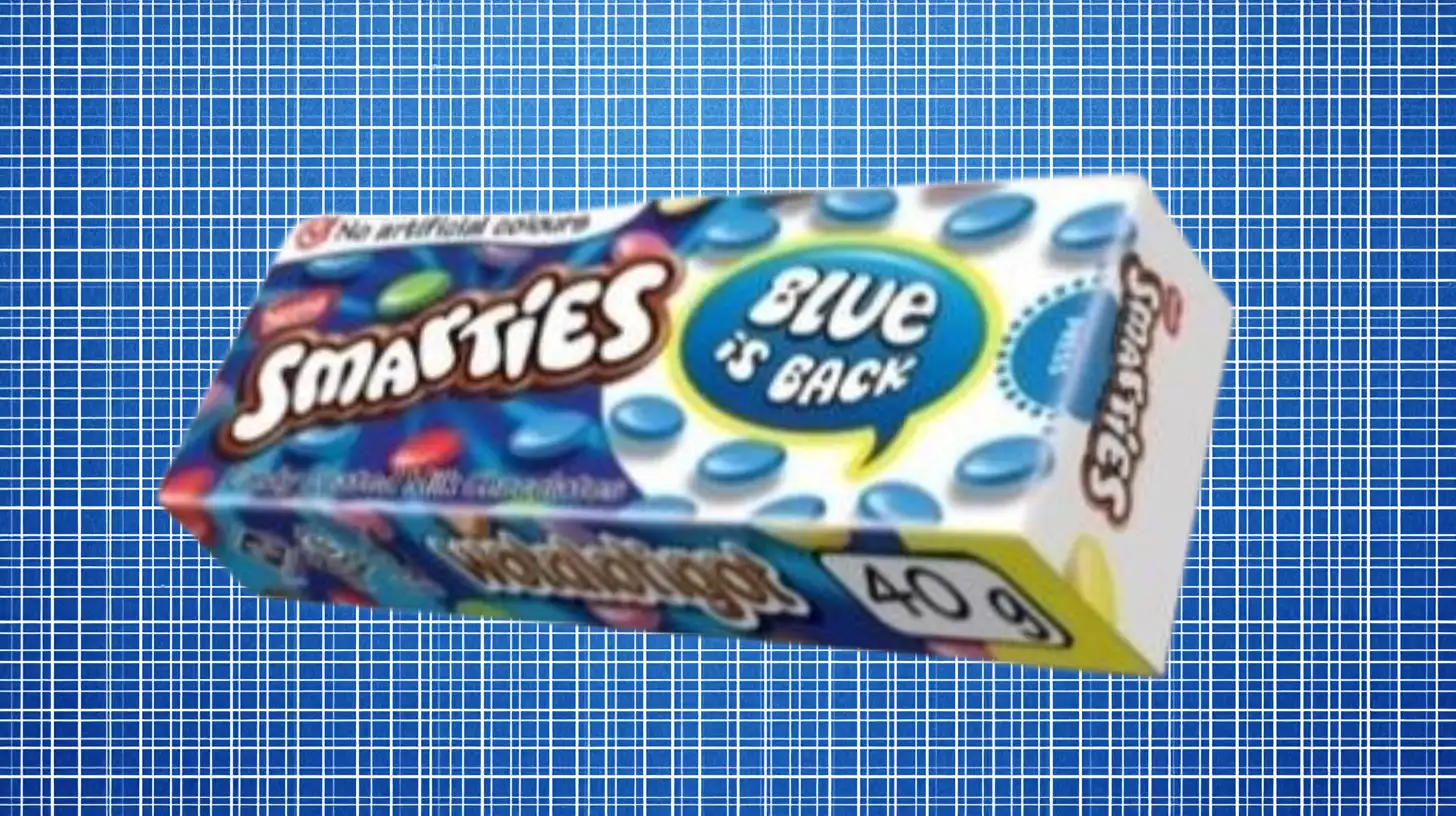 Smarties Blue Is Back
