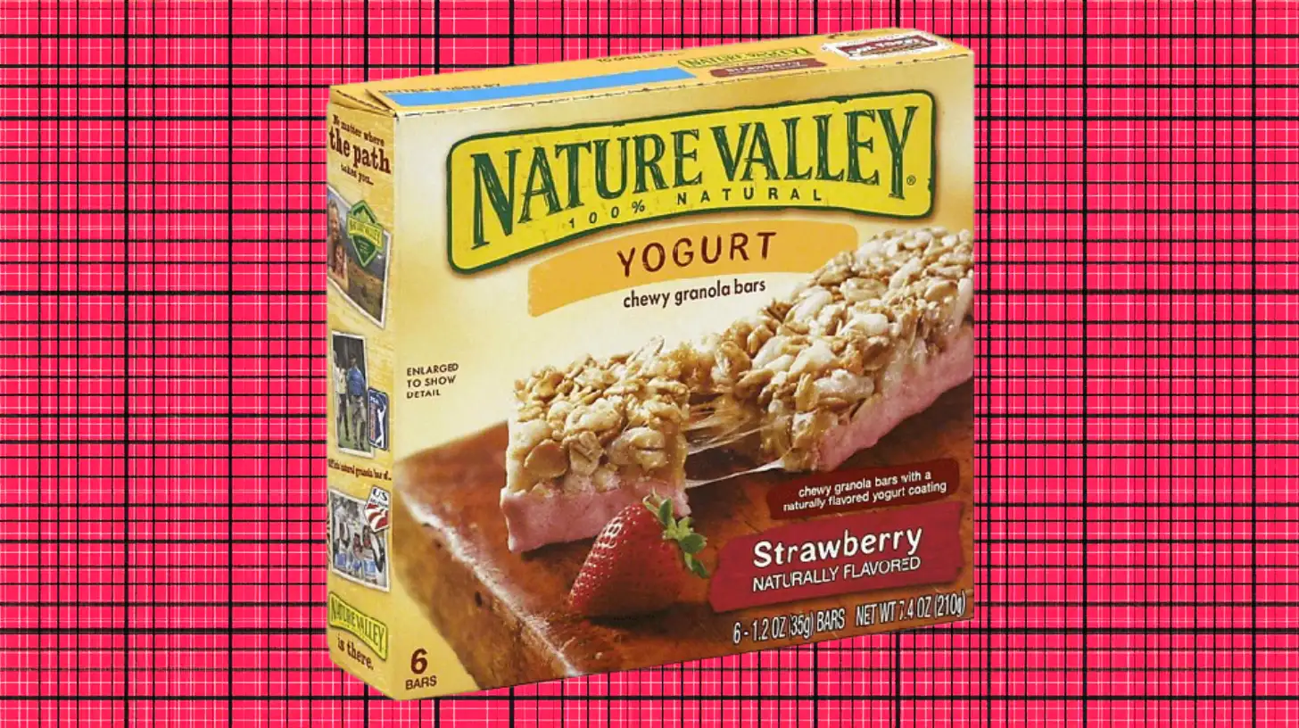 Nature Valley Chewy Strawberry Yogurt Granola Bars