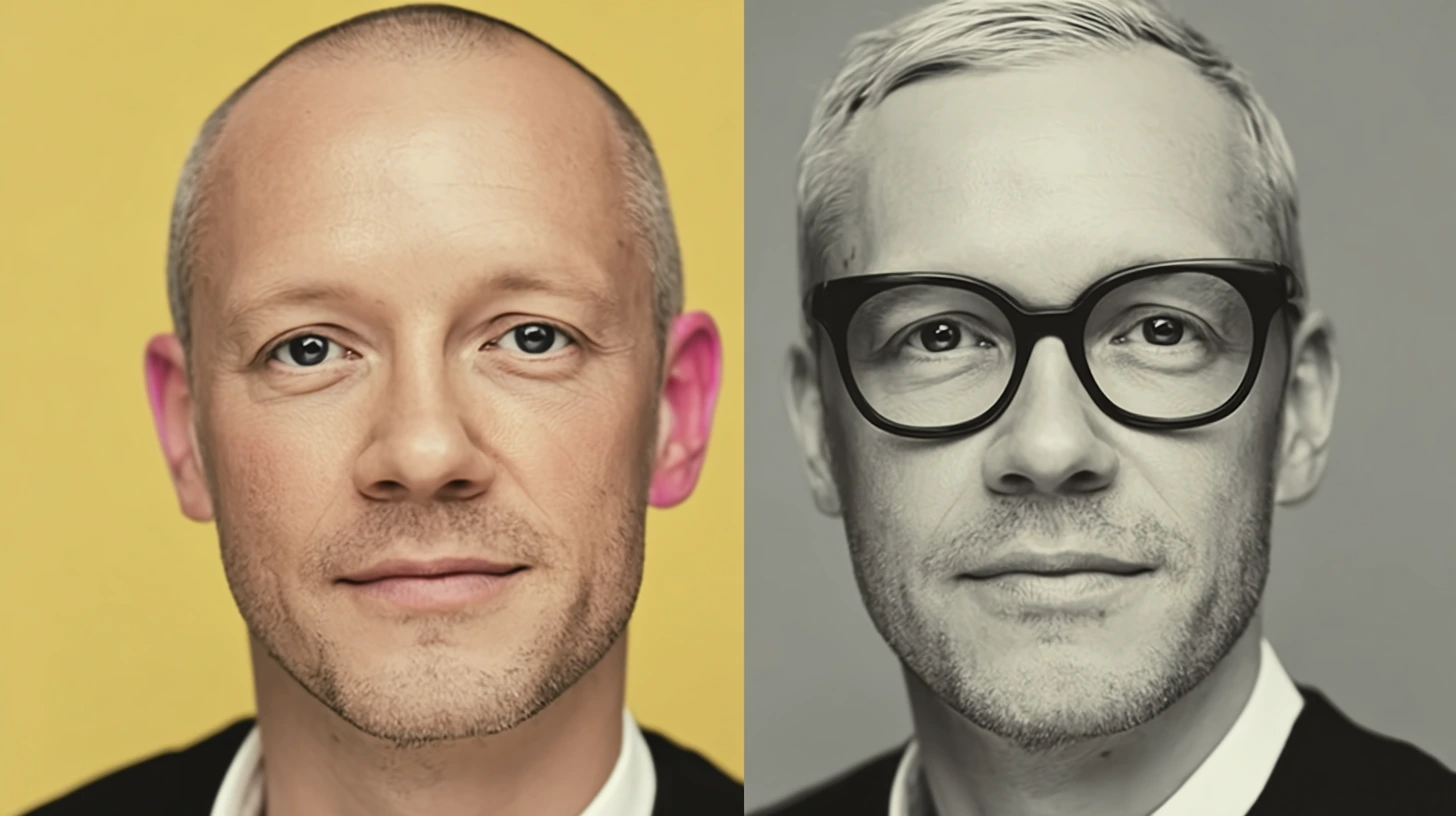Gustav Söderström and Alex Norström © History Oasis Side-by-side portraits of Spotify co-CEOs Gustav Söderström and Alex Norström