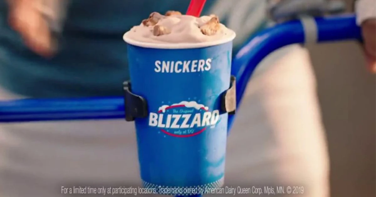 Dairy Queen Snickers Blizzard
