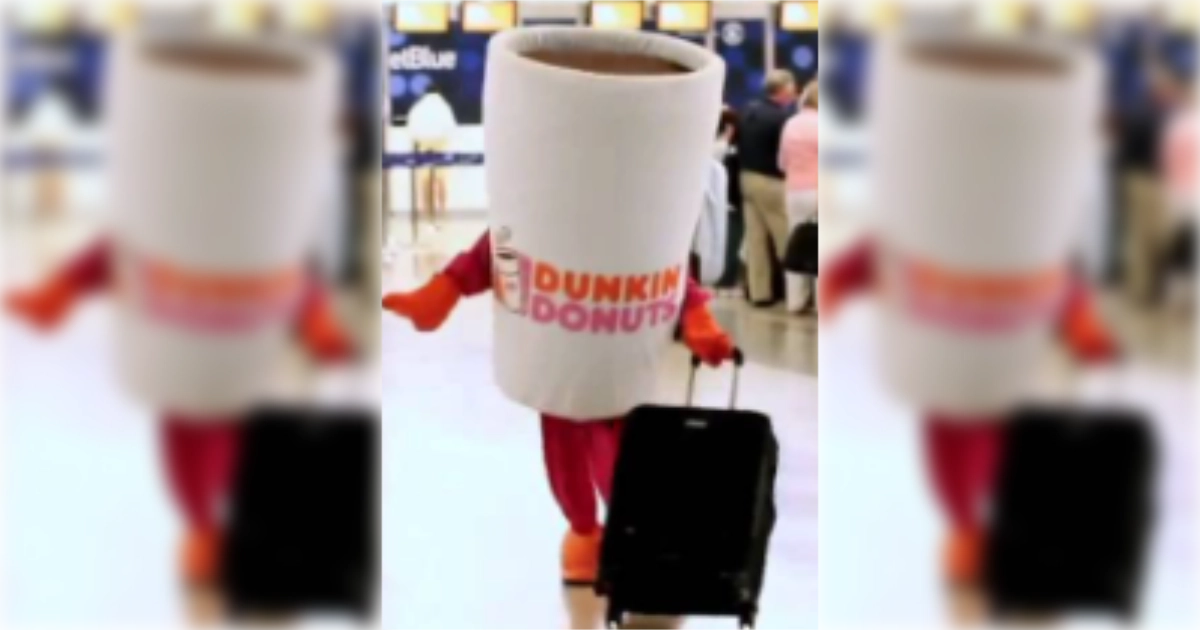 Cuppy Dunkin Donuts Mascot