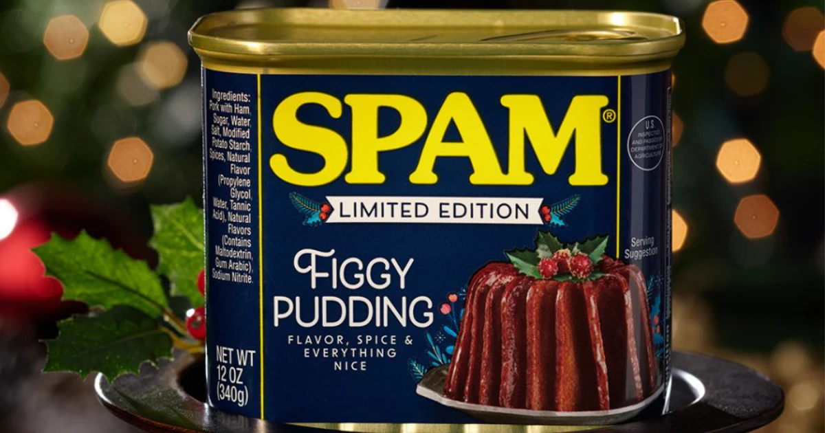 Spam Figgy Pudding