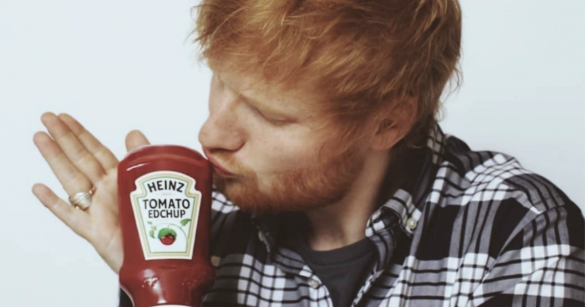 Ed Sheeran Ketchup Edchup