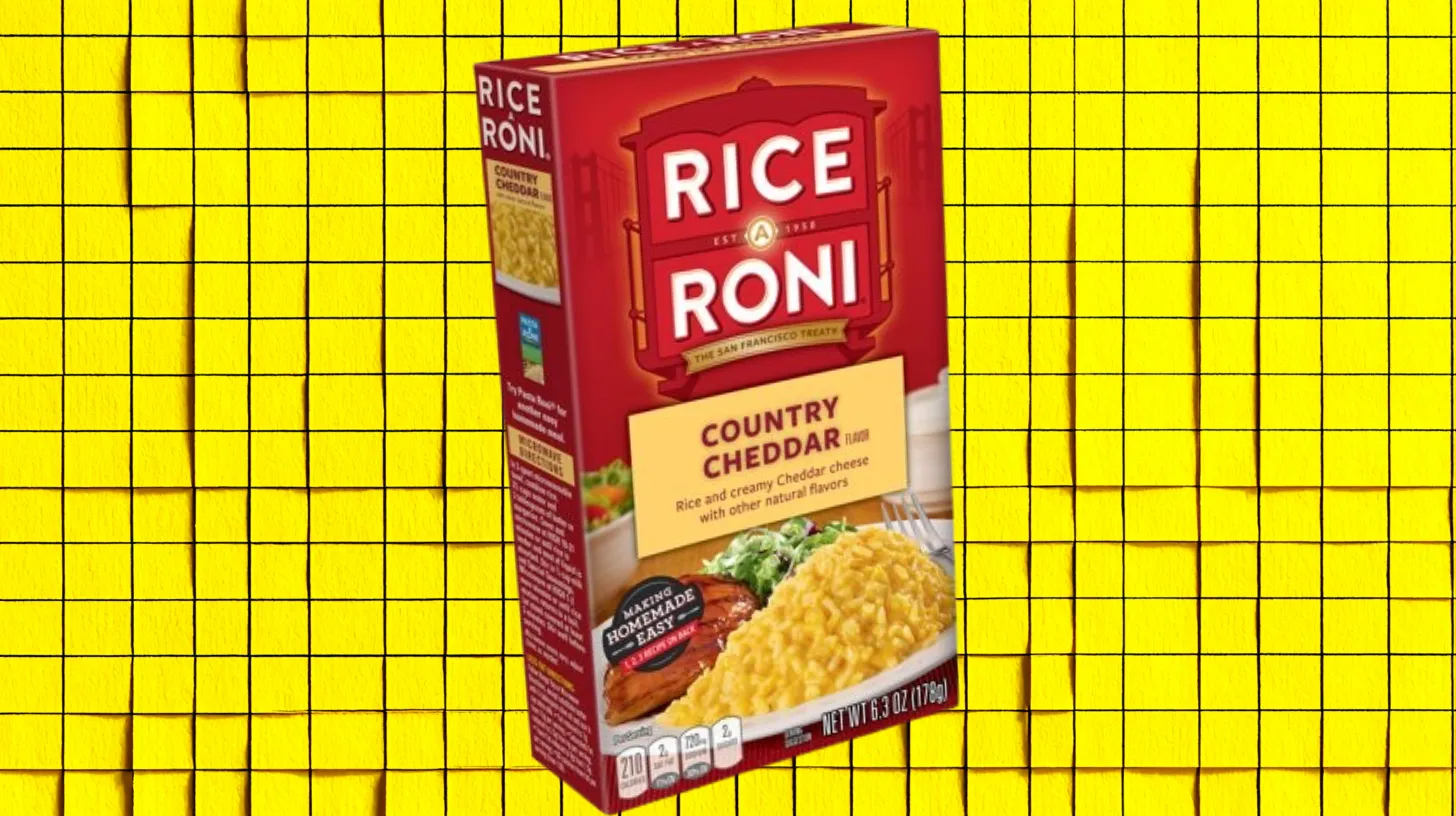 Quaker Oats Company Country Cheddar Rice A Roni