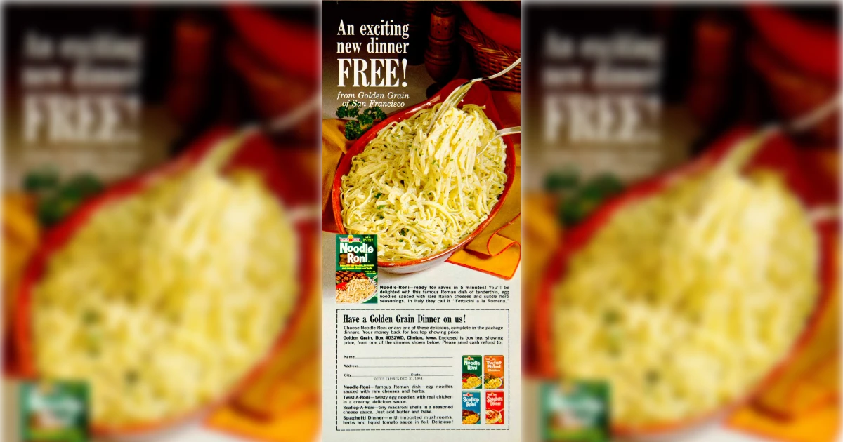 Quaker Oats Company Noodle Roni Stroganoff