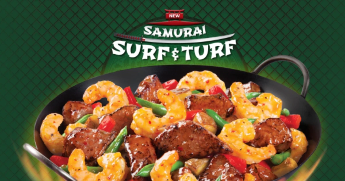 Panda Express Samurai Surf Turf Panda Express