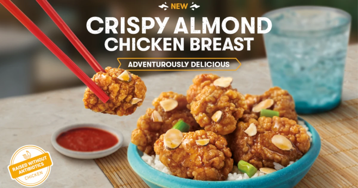 Panda Express Crispy Almond Chicken Breast Panda Express