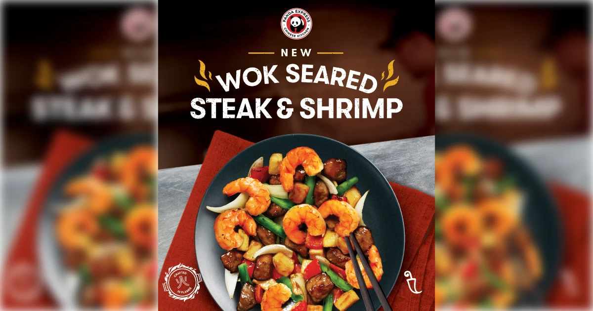 Panda Express Wok Seared Steak Shrimp Panda Express