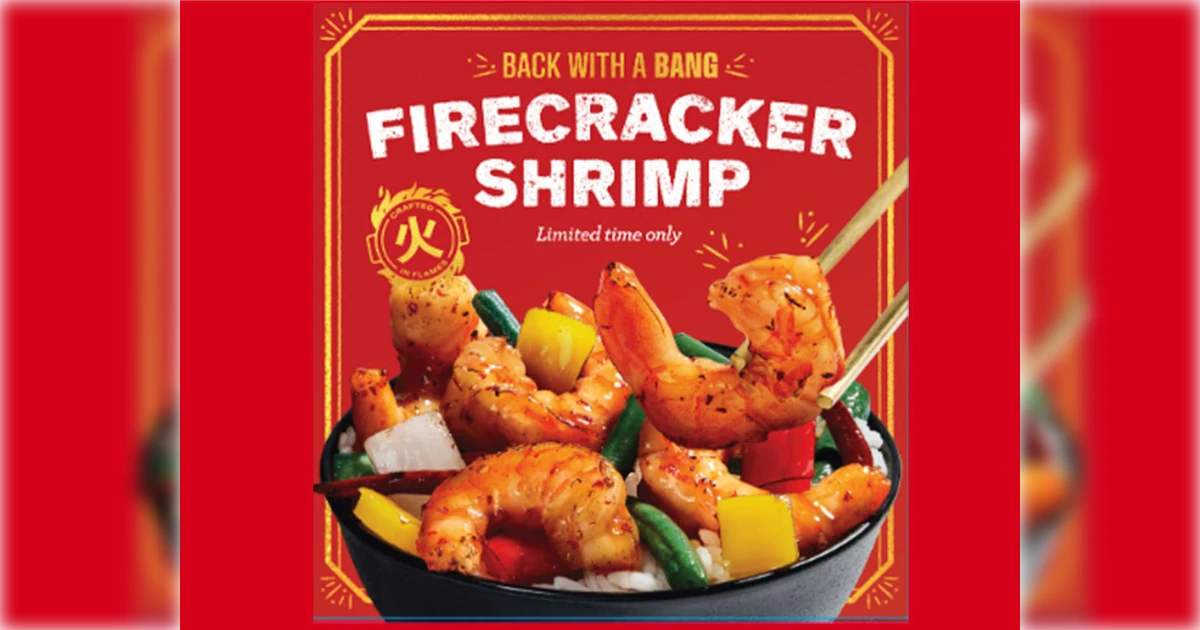 Panda Express Firecracker Shrimp Panda Express
