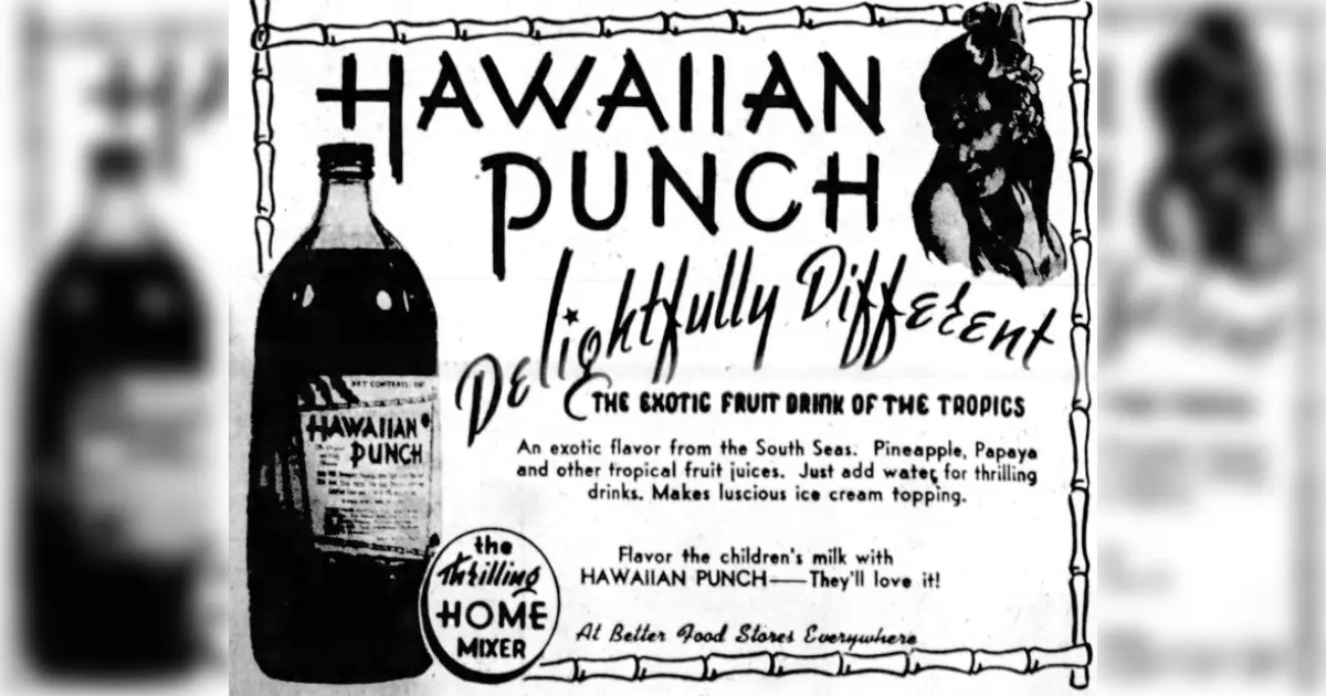Hawaiian Punch Hawaiian Punch Concentrate Ad