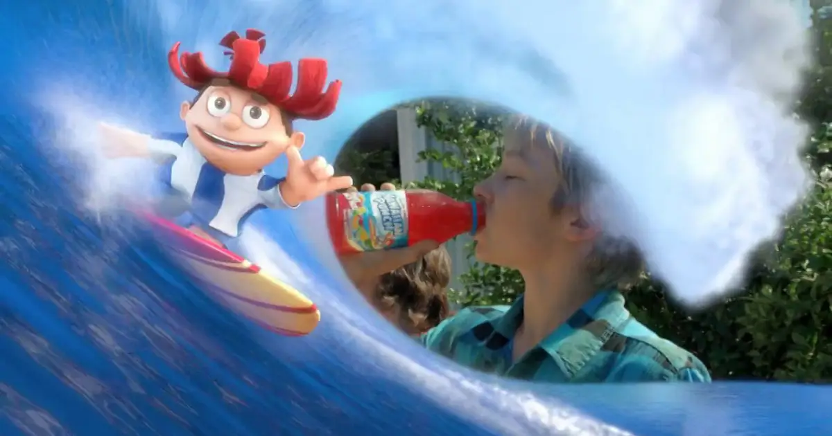 Hawaiian Punch Punchy 3d Ad