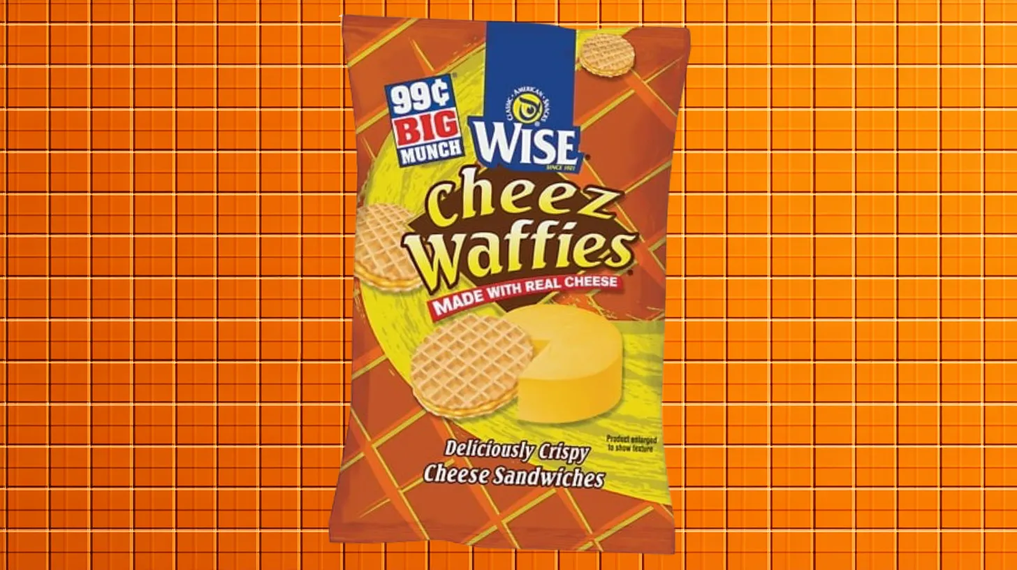Wise Foods CHEEZ WAFFIES Wise