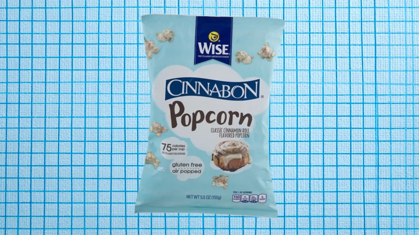Wise Foods CINNABON POPCORN Wise