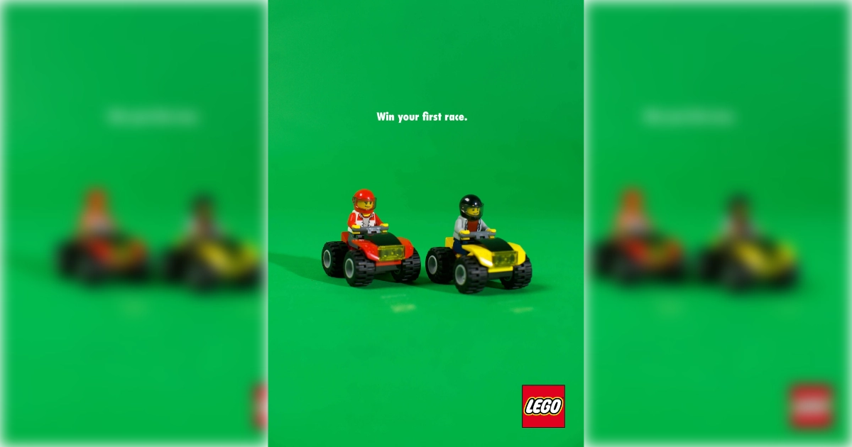Play On Lego Slogan