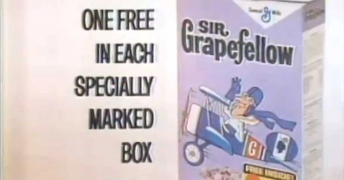 Sir Grapefellow General Mills Cereal