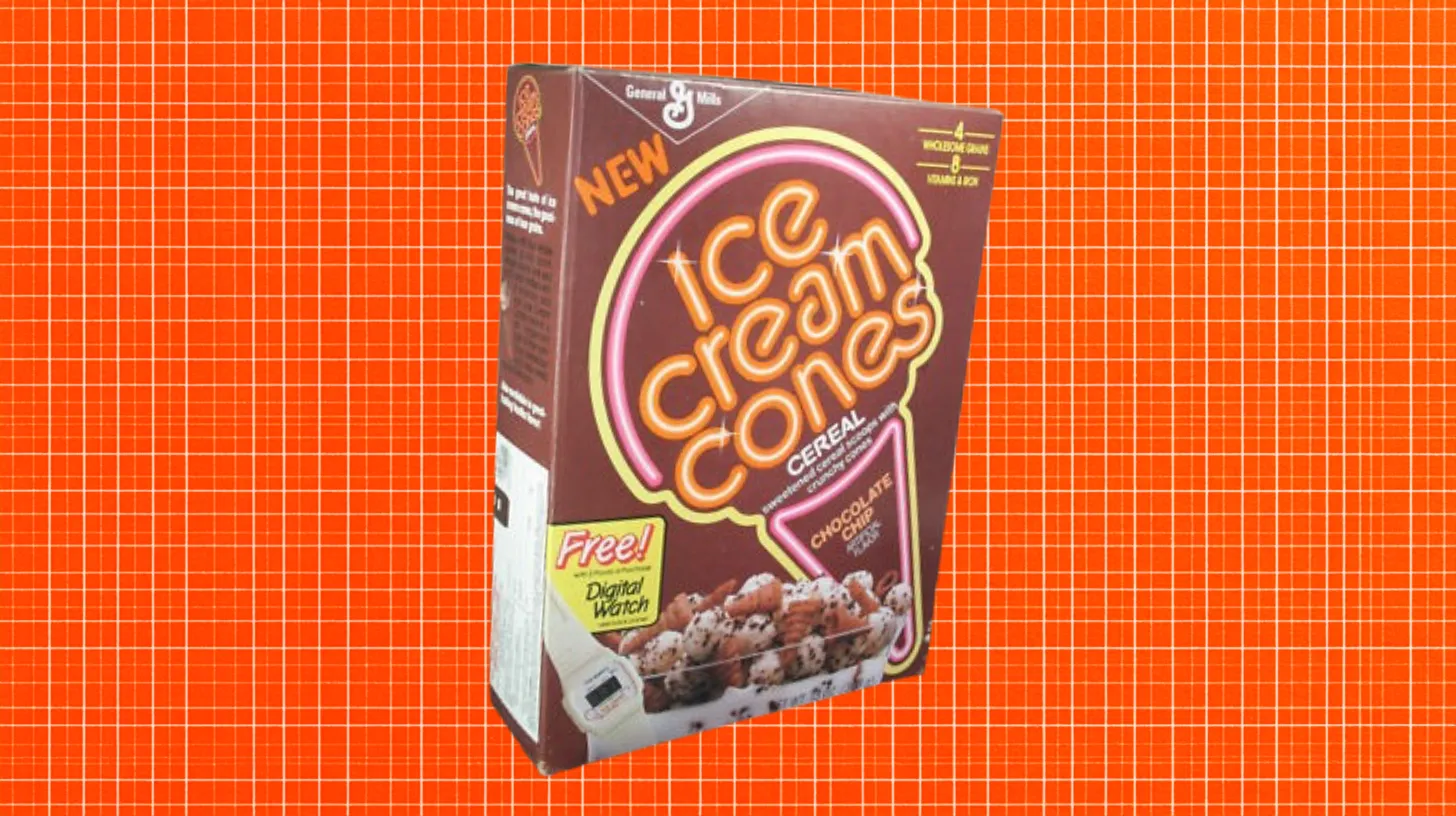Ice Cream Cones General Mills Cereal