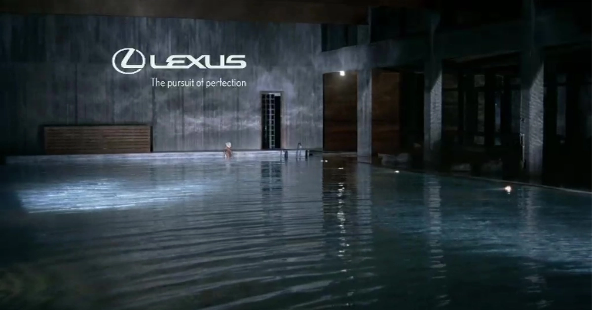 THE PURSUIT OF PERFECTION Lexus Slogan