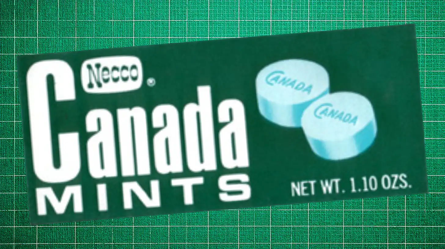 NECCO Peppermint Lozenges Canada Mints