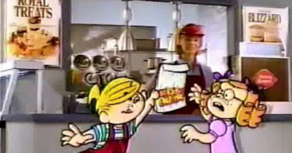 DENNIS THE MENACE Dairy Queen