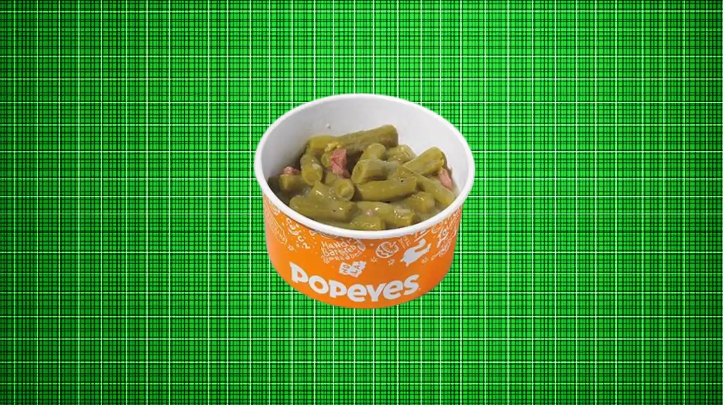 Popeyes Green Beans