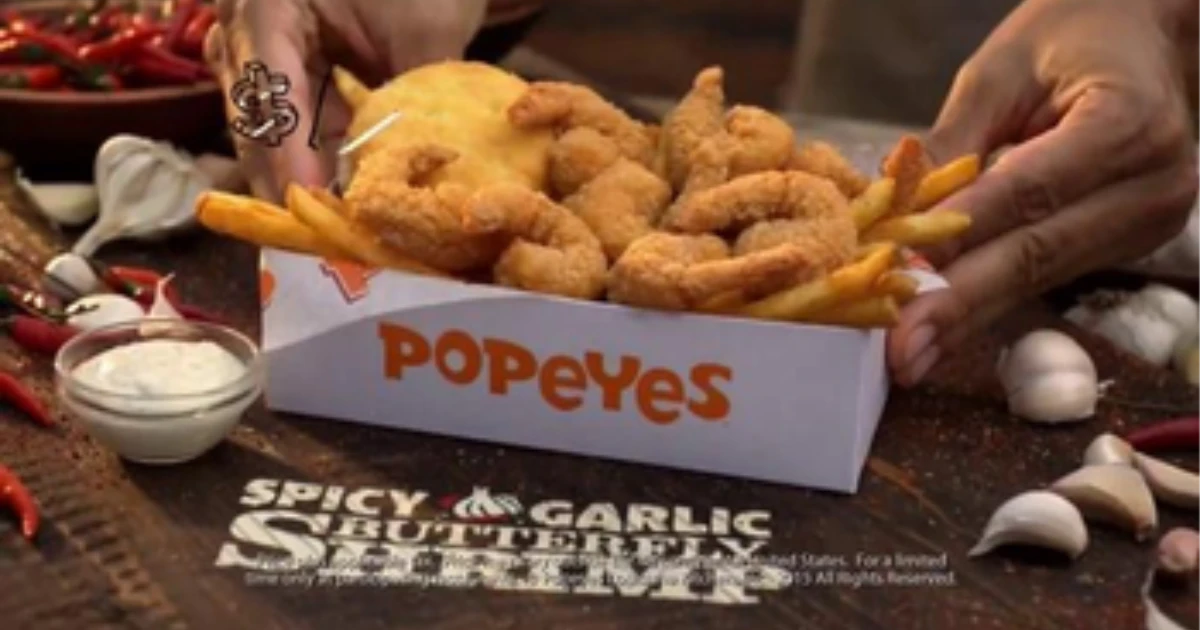 Popeyes Garlic Butter Shrimp