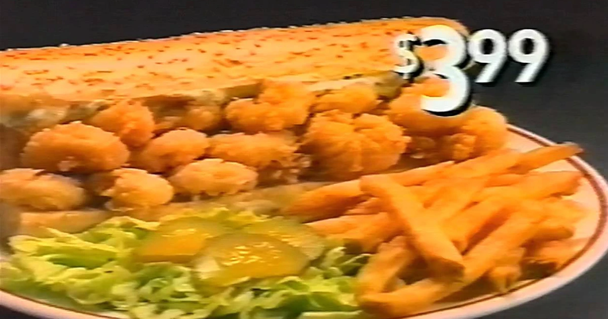 Popeyes Shrimp Po Boy