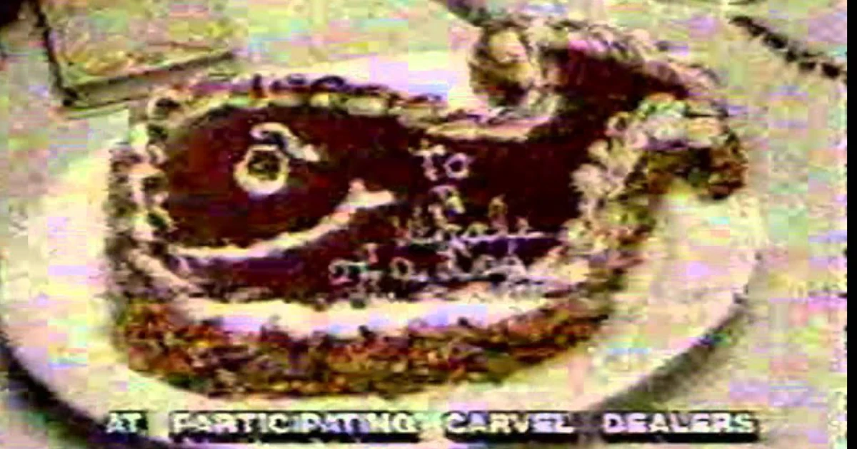 Carvel Fudgie The Whale Vintage Commerical