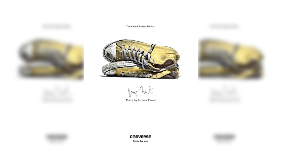 Made For You Converse Slogan