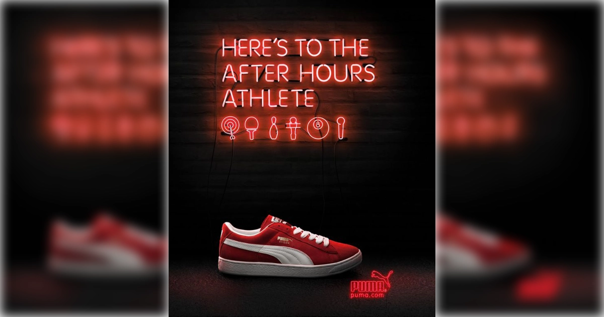 After Hours Athlete Puma Slogan