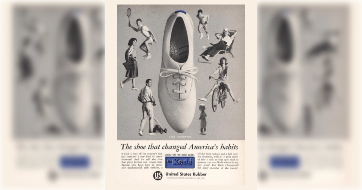 The Sneaker Keds Slogan